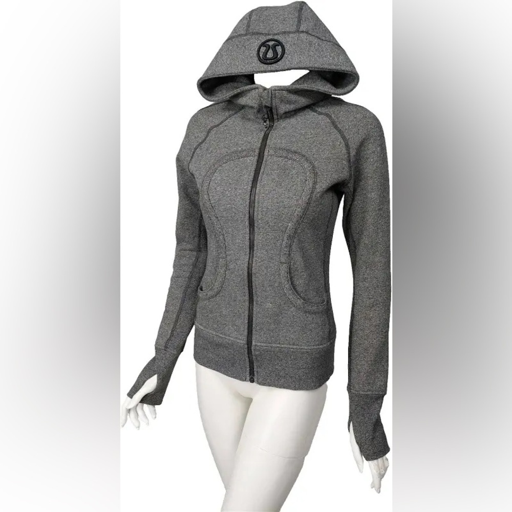 lululemon athletica Gray Scuba Hoodie
